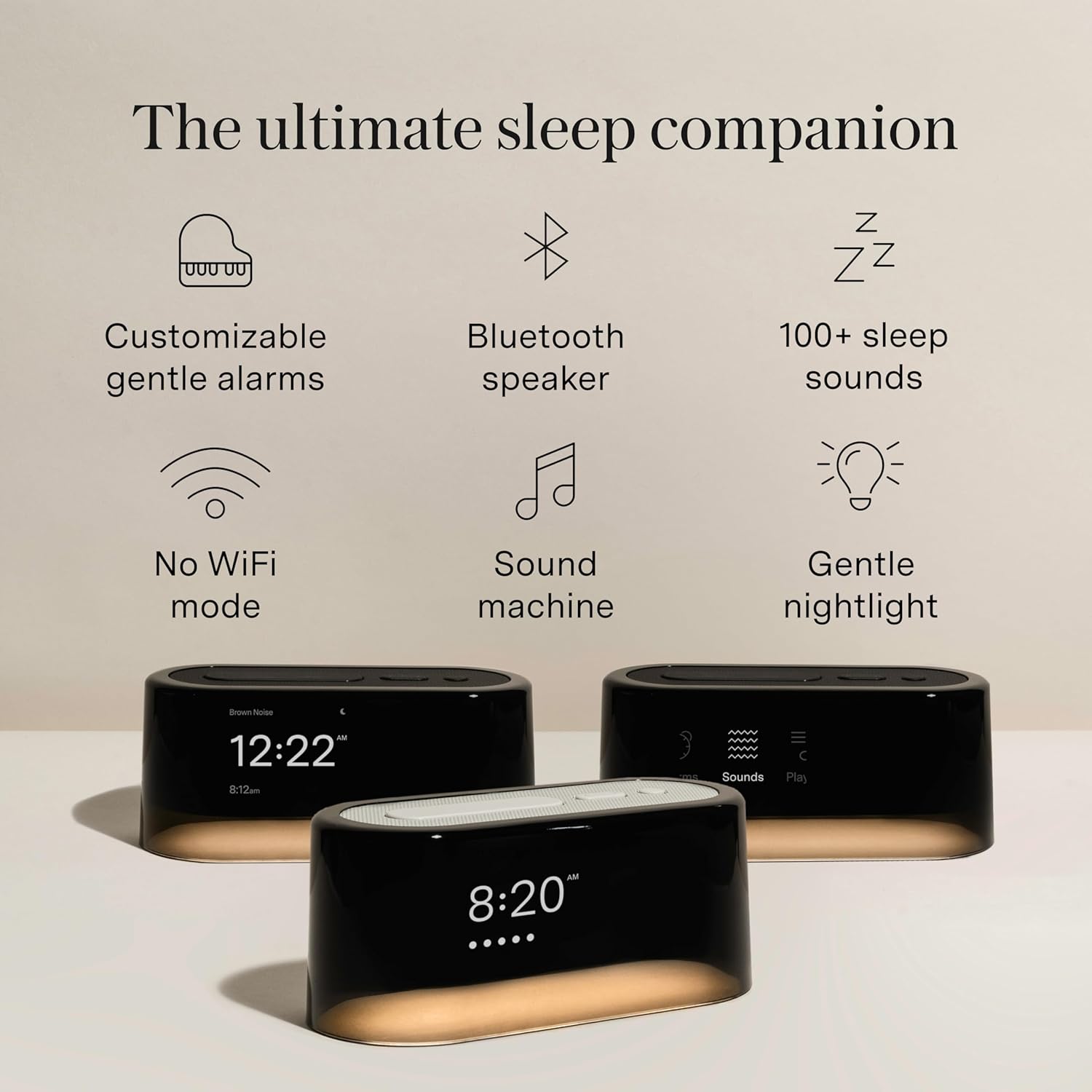 Rust Edition Smart Alarm Clock & Sound Machine