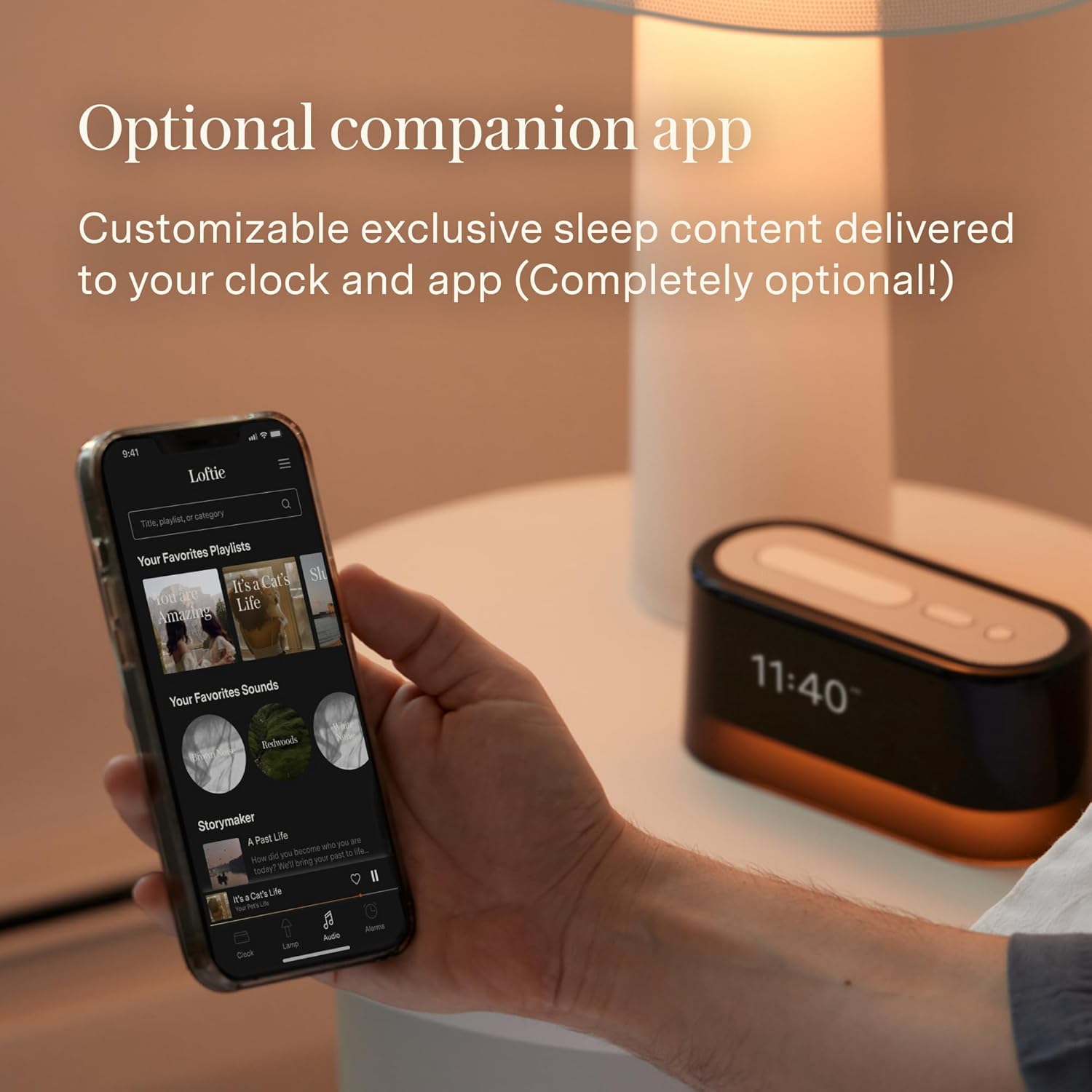 Rust Edition Smart Alarm Clock & Sound Machine