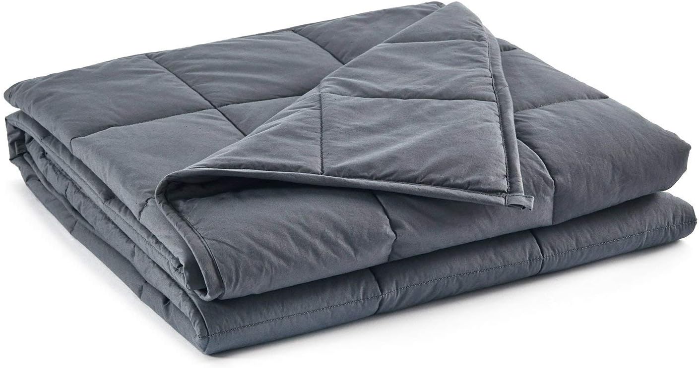 App-Controlled Weighted Blanket Dark Grey
