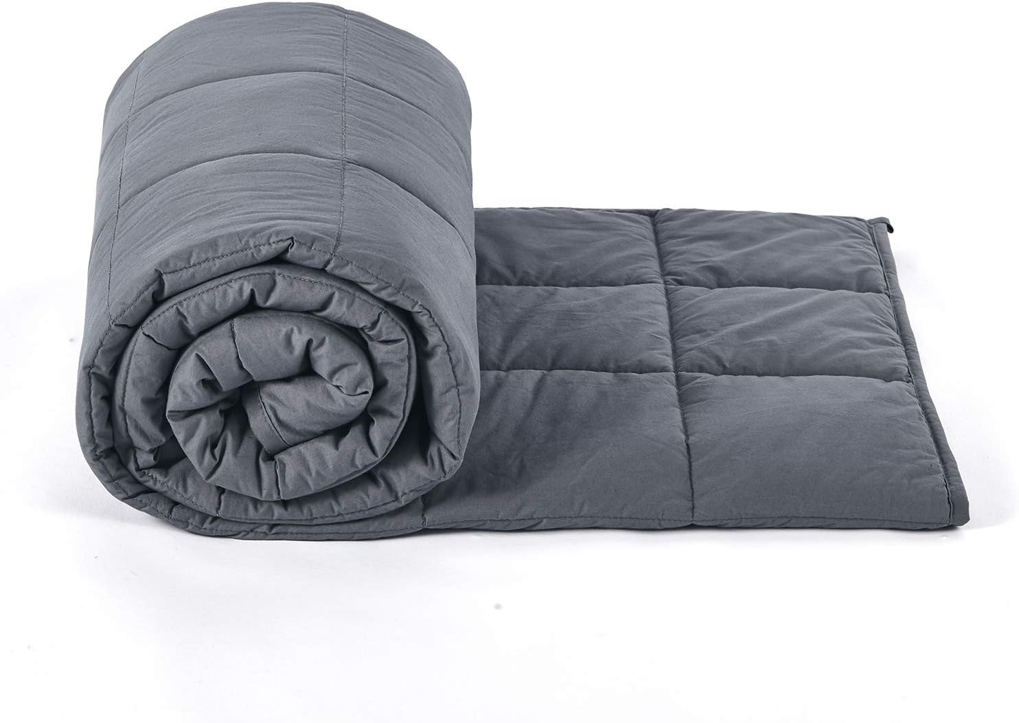 App-Controlled Weighted Blanket Dark Grey