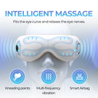 Heated Eye Massager with Vibration & Air Compression