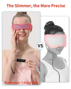Heated Eye Mask with Flaxseed (Blue)