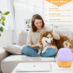 Waterless Essential Oil Diffuser with Smart Mist Control